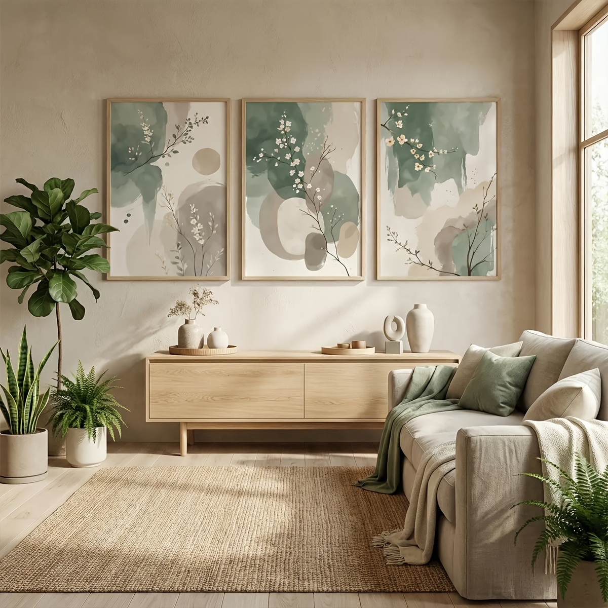 3pcs Japanese-Style Plant Canv - đánh giá và giá Plant Parenting