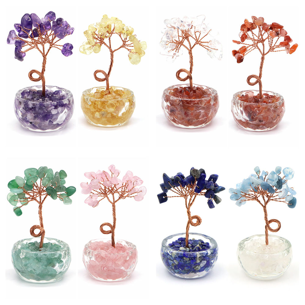 Natural Gemstone Crystal Lucky - đánh giá và giá Plant Parenting